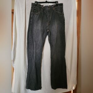 Women's Black Washed Fade Jeans